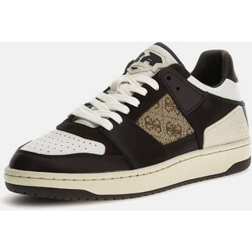 Sneaker Sava Low Misto Pelle - Guess - Modalova