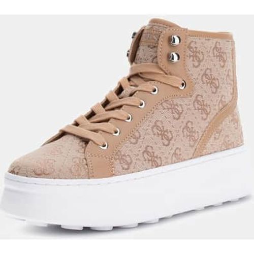 Sneaker Alta Queenly 4G Logo Strass - Guess - Modalova