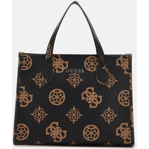 Borsa A Mano Silvana 4G Logo Peony - Guess - Modalova