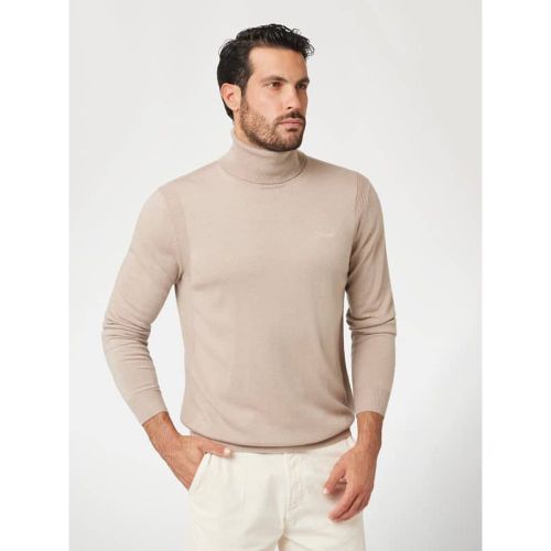 Maglione Collo Alto In Misto Lana - Guess - Modalova