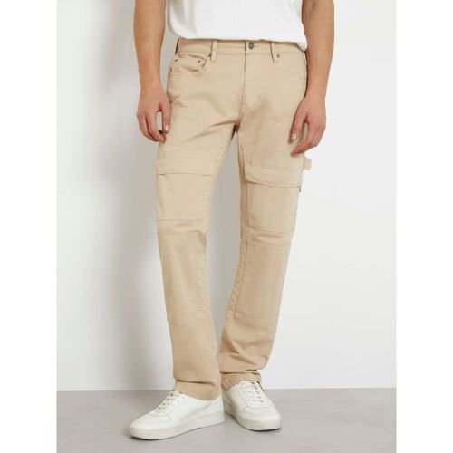 Pantaloni Cargo A Vita Media - Guess - Modalova