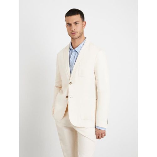 Blazer Misto Lino - Guess - Modalova