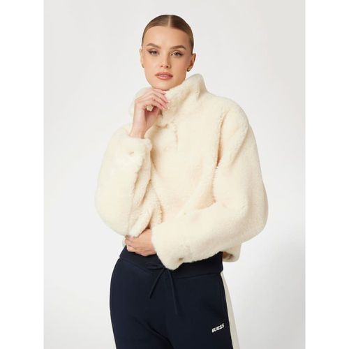 Giacca Sherpa Cropped - Guess - Modalova