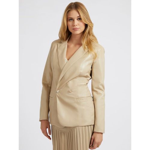 Blazer In Similpelle - Guess - Modalova