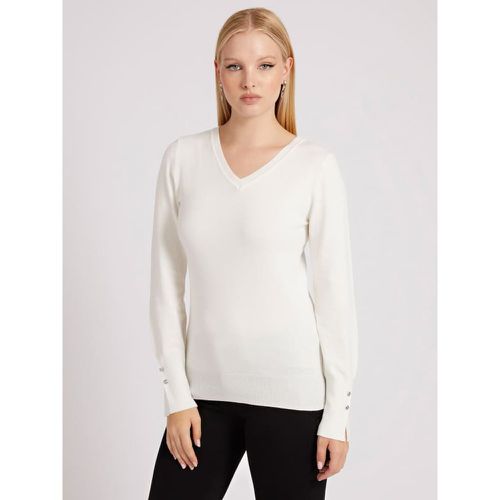 Maglione Scollo A V - Guess - Modalova