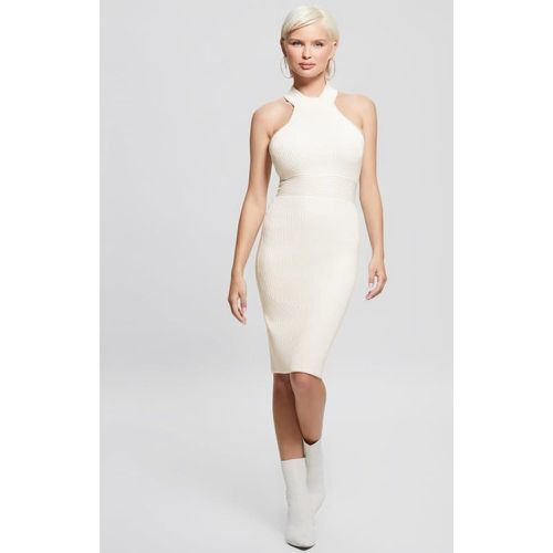 Mini Abito Bodycon In Maglia - Guess - Modalova