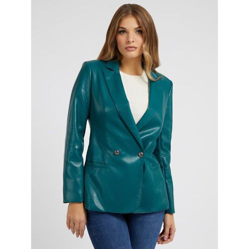 Blazer In Similpelle - Guess - Modalova