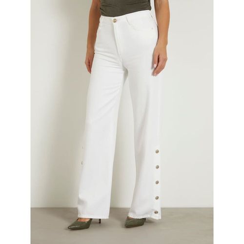 Jeans Wide Leg A Vita Alta - Guess - Modalova