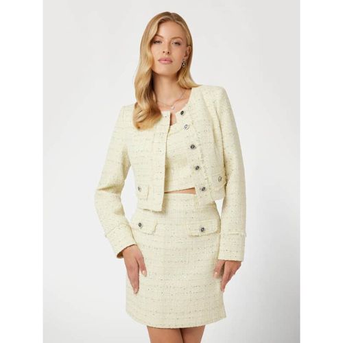 Blazer Cropped In Tweed - Guess - Modalova