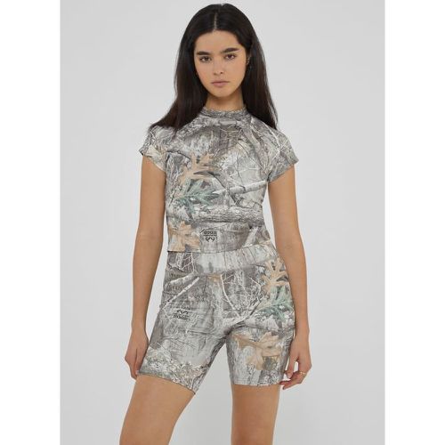 Crop Top Stampa Realtree - Guess Originals - Modalova