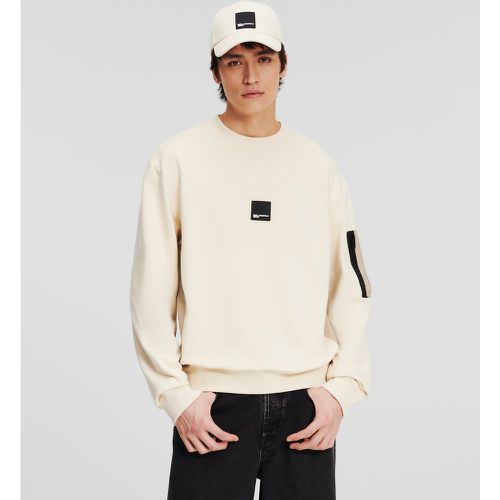 Klj Mix Material Sweatshirt, Man, , Size: XXL - KL Jeans - Modalova