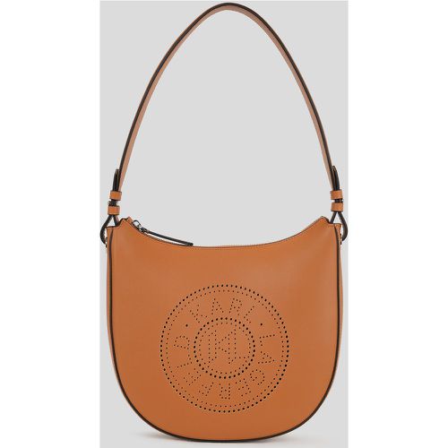 K/circle Perforated Moon Shoulder Bag, Woman, , Size: One size - Karl Lagerfeld - Modalova