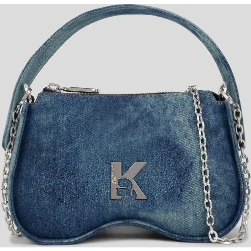 Sunglasses Denim Top-handle Bag, Woman, , Size: One size - Karl Lagerfeld - Modalova