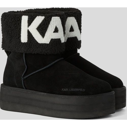 Thermo Karl Logo Ankle Boots, Woman, , Size: 38 - Karl Lagerfeld - Modalova