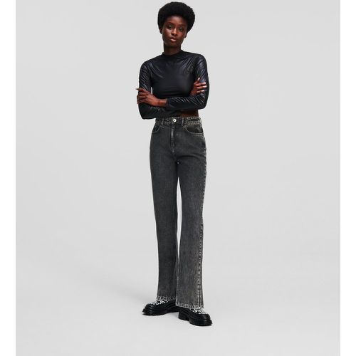 Klj High-rise Straight Jeans, Woman, , Size: 2530 - KL Jeans - Modalova
