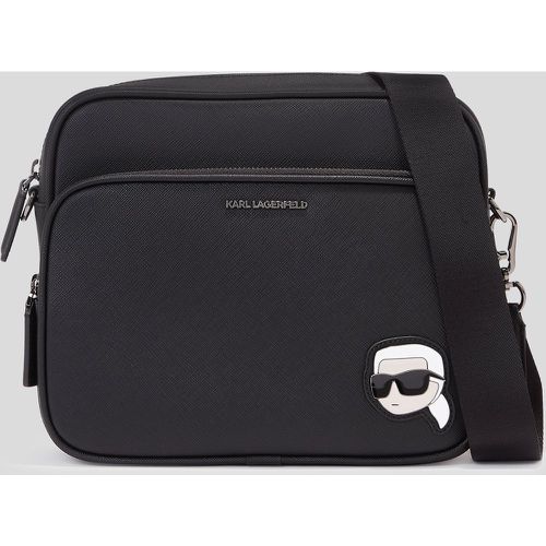 K/ikonik Small Messenger Bag, Man, , Size: One size - Karl Lagerfeld - Modalova