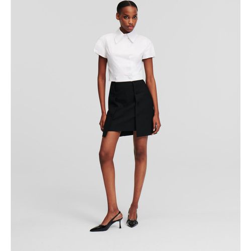 Karl Essentials Tailored Mini Skirt, Woman, , Size: 40 - Karl Lagerfeld - Modalova