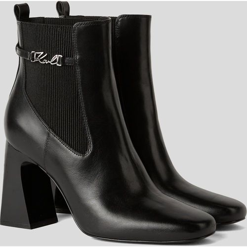 Astra Nova Ankle Gore Boots, Woman, , Size: 35 - Karl Lagerfeld - Modalova