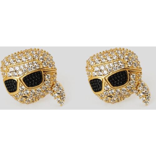 Ikon Karl Pavé Studs, Woman, , Size: One size - Karl Lagerfeld - Modalova