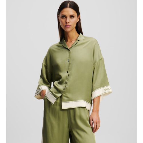 Short-sleeved Blouse, Woman, , Size: 4 - Karl Lagerfeld - Modalova