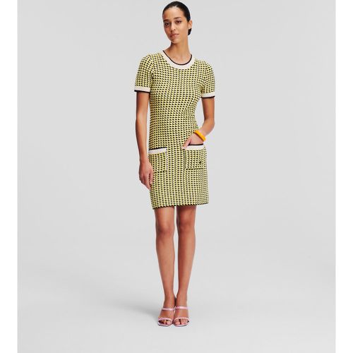 Bouclé Knit Dress, Woman, //, Size: XXL - Karl Lagerfeld - Modalova