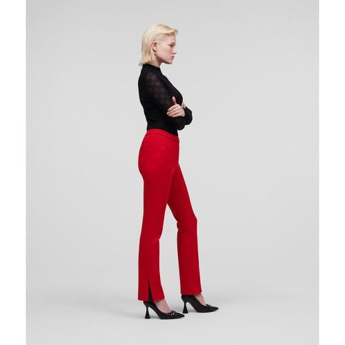 Punto Trousers, Woman, , Size: 38 - Karl Lagerfeld - Modalova