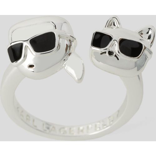 K/ikonik Cuff Ring, Woman, , Size: XL - Karl Lagerfeld - Modalova
