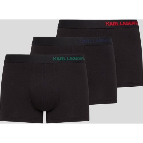 Hip Logo Trunk – 3 Pack, Man, , Size: L - Karl Lagerfeld - Modalova