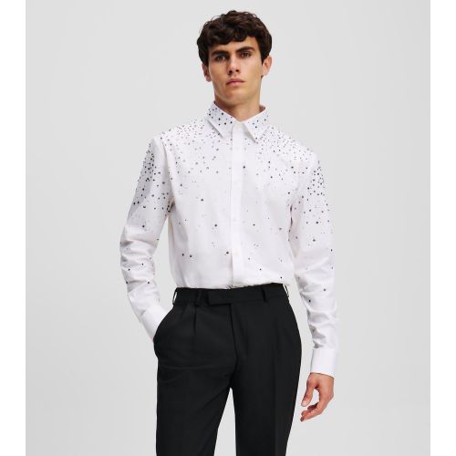 Chemise Effet Degradé À Strass, , , Taille: L - Karl Lagerfeld - Modalova