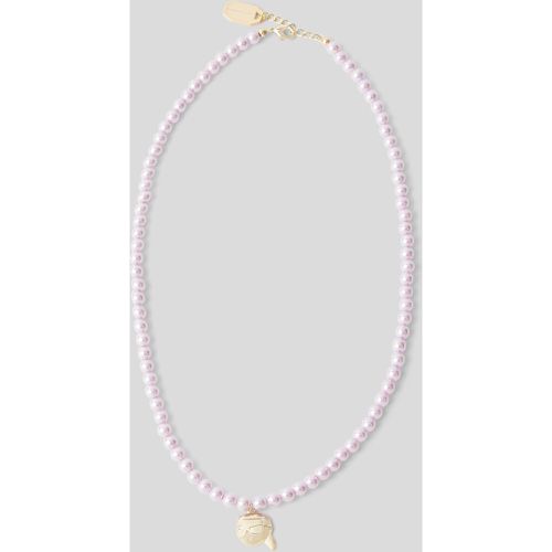 K/ikonik Beads Necklace, Woman, , Size: One size - Karl Lagerfeld - Modalova