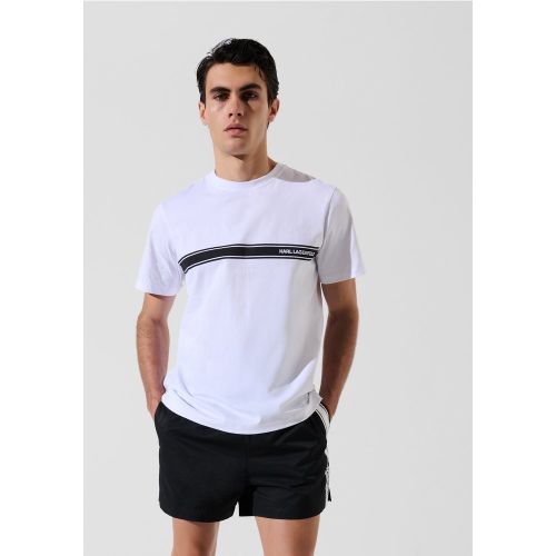Logo Beach T-shirt, , , Taille: L - Karl Lagerfeld - Modalova