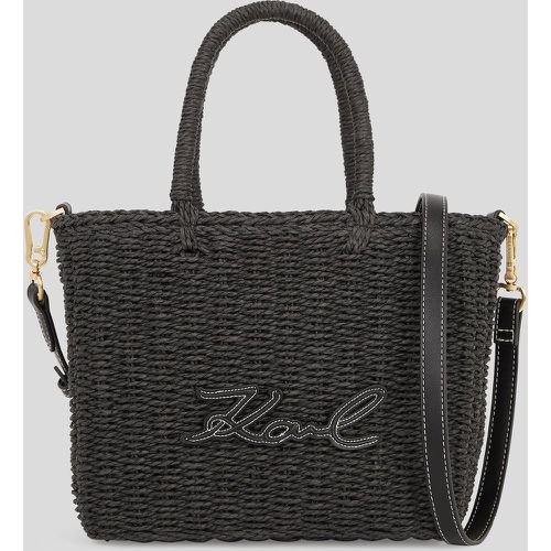 K/signature Raffia Beach Tote Bag, Woman, , Size: One size - Karl Lagerfeld - Modalova