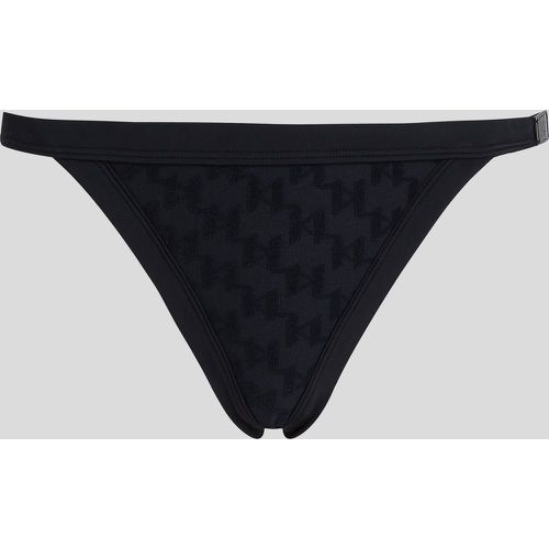 Kl Monogram Bikini Bottoms, Woman, , Size: XS - Karl Lagerfeld - Modalova