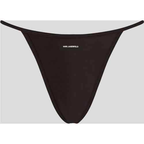 Logo Satin Briefs, Woman, , Size: L - Karl Lagerfeld - Modalova