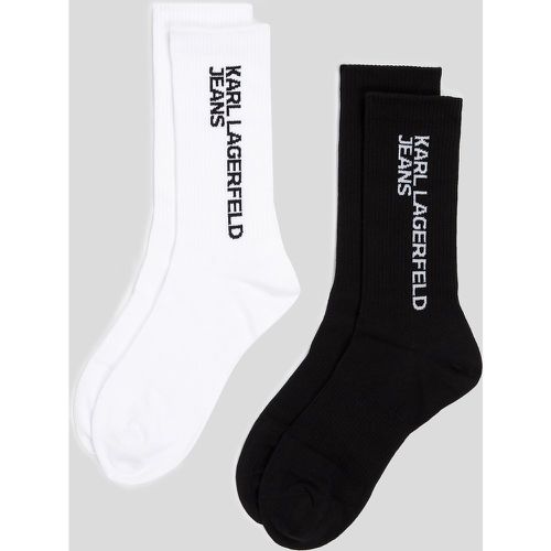 Klj Logo Socks – 2 Pack, Woman, /, Size: One size - Karl Lagerfeld - Modalova