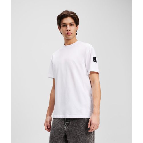 Patch Logo T-shirt, Man, , Size: L - Karl Lagerfeld - Modalova