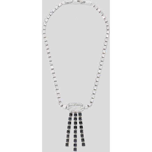 Karl Signature Drop Necklace, Woman, , Size: One size - Karl Lagerfeld - Modalova