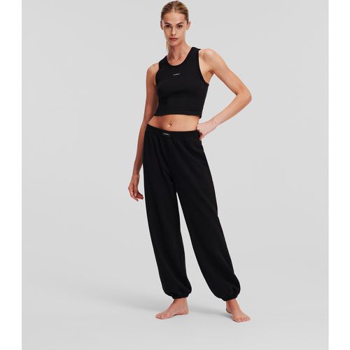 Essential Logo Cuffed Loungewear Joggers, Woman, , Size: XS - Karl Lagerfeld - Modalova