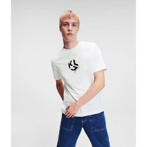 Klj Monogram Regular T-shirt, Man, , Size: XS - KL Jeans - Modalova