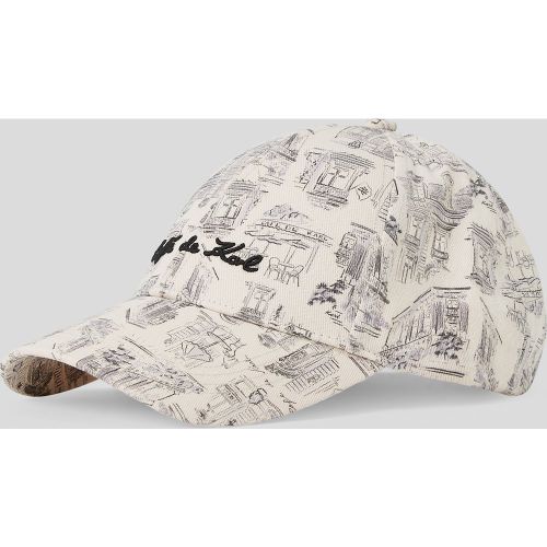 Karl X Jorge Parra All-over Print Cap, Man, , Size: One size - Karl Lagerfeld - Modalova