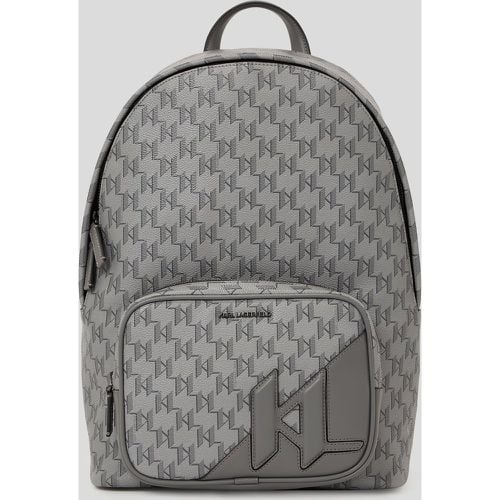 K/monogram Backpack, Man, , Size: One size - Karl Lagerfeld - Modalova