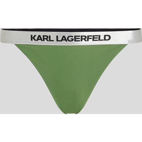 Karl Logo Bikini Bottoms, Woman, , Size: L - Karl Lagerfeld - Modalova