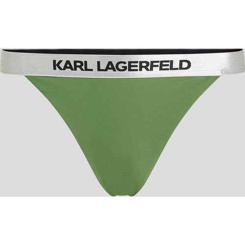 Karl Logo Bikini Bottoms, Woman, , Size: M - Karl Lagerfeld - Modalova