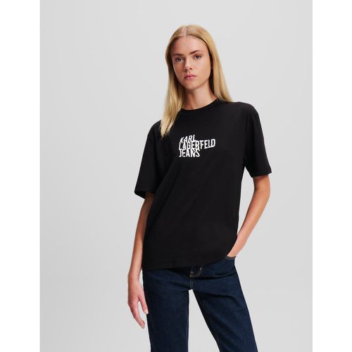 Klj Logo T-shirt, Woman, , Size: L - KL Jeans - Modalova