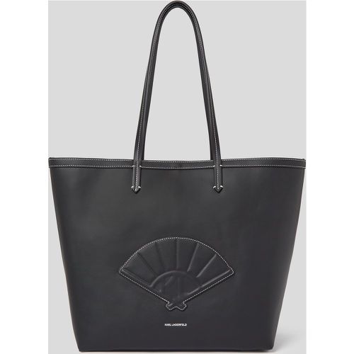 K/fan Large Tote, Woman, , Size: One size - Karl Lagerfeld - Modalova