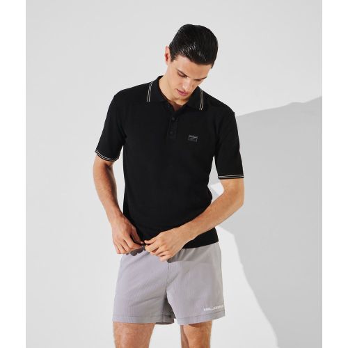 Polo En Maille Kl X Borsalino, , , Taille: L - Karl Lagerfeld - Modalova