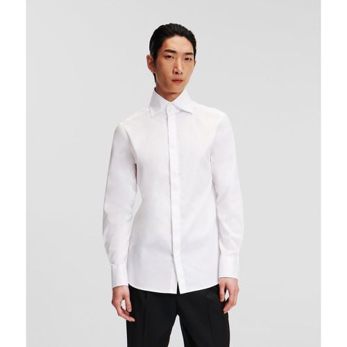 Karl Essential Shirt, Man, , Size: 37 - Karl Lagerfeld - Modalova