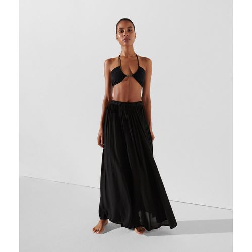 Karl Signature Maxi Beach Skirt, Woman, , Size: XS - Karl Lagerfeld - Modalova