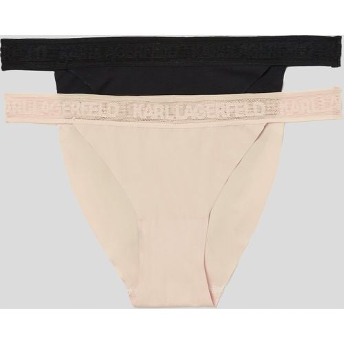 Ultra-light Karl Logo Briefs – 2 Pack, Woman, , Size: L - Karl Lagerfeld - Modalova