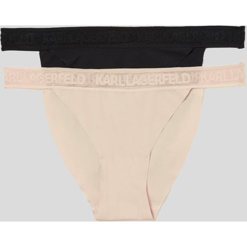 Ultra-light Karl Logo Briefs – 2 Pack, Woman, , Size: M - Karl Lagerfeld - Modalova